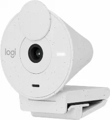 Cámara Web Logitech Brio 300 2 Mp, Resolucion 1920 X 1080 Pixeles, Velocidad 30 Fps, Micrófono Si, Usb-c, Color Blanco