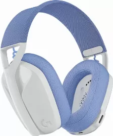 Diadema Inalambrica Logitech G435, 20-20000 Hz, Bluetooth, Color Blanco/azul, 18 Horas De Bateria, Cojinetes, (981-001073)