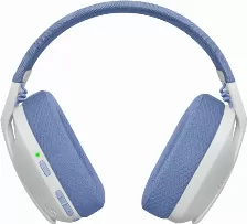 Diadema Inalambrica Logitech G435, 20-20000 Hz, Bluetooth, Color Blanco/azul, 18 Horas De Bateria, Cojinetes, (981-001073)