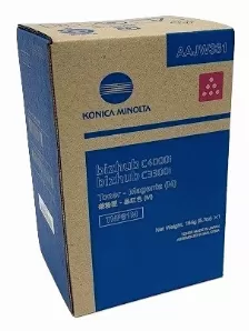  Toner Konica Minolta Magenta Modelo Bizhub C3300i (rendimiento 9,000 Impresiones @ 5% De Cobertura)
