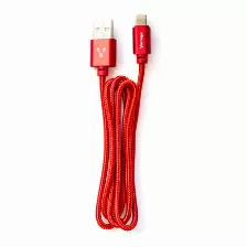 Cable Usb Vorago Cab-209 Color Rojo