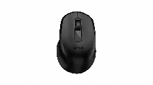 Mouse Optico Inalambrico Acteck Optimize Ergo Mi470, 1600dpi, Click Silencioso, 2.4ghz, Receptor Usb, Incluye Bateria Aa, Color Negro