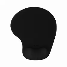  Mousepad Acteck Mg210 Con Descansa Munecas , Tela, Base Antideslizante, 21x27cm, Grosor 2.5mm, Color Negro