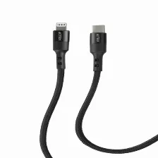 Cable Acteck Usb Tipo C A Lightning, 1.80m, Negro
