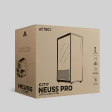 Gabinete Acteck Neuss Pro Gi717, Mini Torre, Micro Atx, Mini Itx, Panel Cristal Templado, Sin Fuente, Blanco