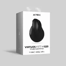 Mouse Ergonomico Acteck Virtuos Fitt Mi520 Inalambrico, 2400dpi, 6 Botones, Negro