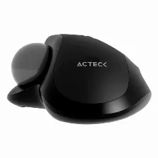 Mouse Optico Ergonomico Acteck Virtuos Art Mi790, 2400 Dpi, Recargable, Tipo C, 8 Botones, Bluetooth, Negro