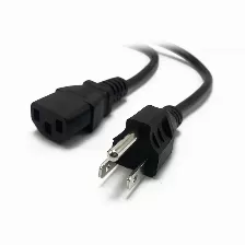 Cable De Corriente Xcase Reforzado Macho A Hembra Para Fuente De Pode 1.8m