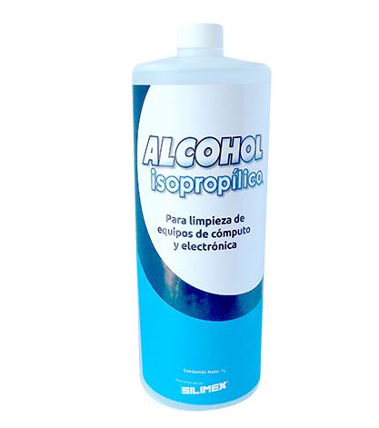 Ahora Condensar impactante Alcohol Isopropilico Silimex 1 Litro, Para Limpieza De Equipos De Computo Y  Electronica | Zegucom