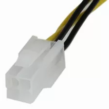 Cable Extension Startech.com (atxp4ext) Cable 20cm, Placa Base Atx12v 4 Pines P4, Macho A Hembra