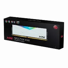 Memoria Ram Xpg D50 Spectrix 16gb 3200mhz Ddr4, Pc4-25600, Disipador Blanco, Rgb