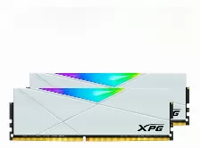 Kit De Memoria Ram Xpg Spectrix D50 Rgb, 16gb( 2 X 8gb) Ddr4, 3200mhz, Disipador Blanco