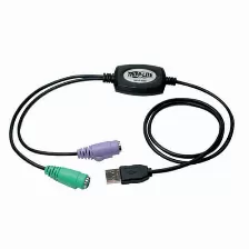 Cable Adaptador Usb - Ps/2 Tripp Lite Bidireccional (b015-000)