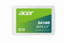 Ssd Acer Sa100 960gb, 2.5 Pulgadas, Serial Ata Iii Lectura 560 Mb/s, Escritura 500 Mb/s