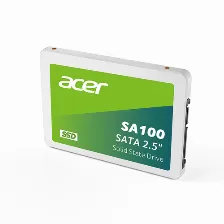 Ssd Acer Sa100 1.92tb, 2.5 Pulgadas, Serial Ata Iii 6 Gbit/s, Lectura 560 Mb/s, Escritura 500 Mb/s