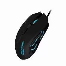 Mouse Optico Gaming Balam Rush Elion, 5 Botones, Dpi Ajustable 800/1200/1600/2400, Iluminacion Led, Usb 2.0, Color Negro