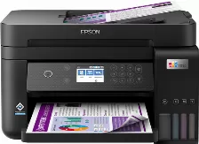  Impresora Multifuncional Epson Ecotank L6270, Imprime, Copia, Escanea, Color 15.5 Ppm, Resolucion 4800x1200 Dpi, Consumibles 504