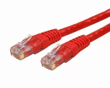 Cable De Red Startech.com Cable De Red 30.4m Categoría Cat6 Utp Rj45 Gigabit Ethernet Etl - Patch Moldeado - Rojo, 30.5 M, Cat6, U/utp (utp), Rj-45, Rj-45