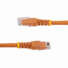 Cable De Red Startech.com Cable De Red 4.5m Categoría Cat6 Utp Rj45 Gigabit Ethernet Etl - Patch Moldeado - Naranja, 4.6 M, Cat6, U/utp (utp), Rj-45, Rj-45