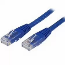  Cable De Red Startech.com Cable De Red 60cm Cat6 Utp Rj45 Gigabit Ethernet Etl - Moldeado - Azul, 0.6 M, Cat6, U/utp (utp), Rj-45, Rj-45