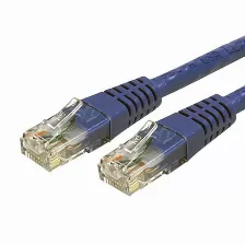 Cable De Red Startech.com Cable De Red 91cm Categoría Cat6 Utp Rj45 Gigabit Ethernet Etl - Patch Moldeado - Azul, 0.9 M, Cat6, U/utp (utp), Rj-45, Rj-45