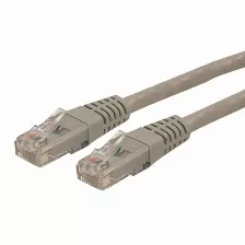  Cable De Red Startech.com Cable De Red 91cm Categoría Cat6 Utp Rj45 Gigabit Ethernet Etl - Patch Moldeado - Gris, 0.91 M, Cat6, U/utp (utp), Rj-45,...