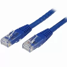 Cable De Red Startech.com Cable De Red 2.1m Categoría Cat6 Utp Rj45 Gigabit Ethernet Etl - Patch Moldeado - Azul, 2.1 M, Cat6, U/utp (utp), Rj-45, Rj-45