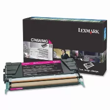  Toner Laser Lexmark / Color Magenta / Rendimiento Estandar / C746a1mg / Hasta 7,000 Paginas / 5% De Cobertura / P/modelos: C748de, C746dn Original