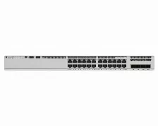 Switch Cisco Catalyst 9200l Gestionado, L3, Cantidad De Puertos 24, Puertos 4, (poe +) 24, Gigabit Ethernet (10/100/1000), 56 Gbit/s, 128-bit Aes, Gris