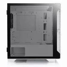 Gabinete Thermaltake S100 Tg Snow, Micro-tower, Micro Atx/mini-itx, Ventana Lateral, 1x Vent. 120mm, Blanco