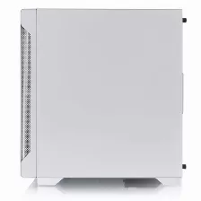 Gabinete Thermaltake S100 Tg Snow, Micro-tower, Micro Atx/mini-itx, Ventana Lateral, 1x Vent. 120mm, Blanco