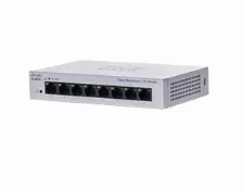 Switch Cisco Cbs110-8t-d-na No Administrado, Cantidad De Puertos 8, Gigabit Ethernet (10/100/1000), 16 Gbit/s, Gris
