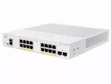 Switch Cisco Cbs250 Gestionado, L3, Cantidad De Puertos 16, Puertos 16, (poe +) 16, Gigabit Ethernet (10/100/1000), 36 Gbit/s, 802.1x Radius, Ssh, Ssh-2, Ssl/tls, 1u, Negro, Gris