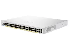  Switch Cisco Cbs350-48fp-4x-na Gestionado, L2/l3, Cantidad De Puertos 48, Gigabit Ethernet (10/100/1000), Https, Ssh, Ssl/tls, Plata