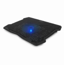 Base Enfriadora Vorago Cp-103, Para Laptop Hasta 15.6pulg, 125mm, Led, Color Negro