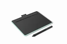 Tableta Grafica Wacom Intuos Ctl4100, Creative Pen Small, Color Verde, Conectividad Usb Y Bluetooth