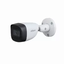  Camara De Vigilancia Dahua Tipo Bala, 2mp, 1080p, Lente 2.8mm, Ir 30mts, Interior Y Exterior Ip67, Microfono Integado, Sensor Cmos, Metalica