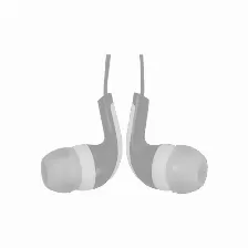 Audifonos In-ear Con Microfono Easy Line By Perfect Choice Gri/blanco