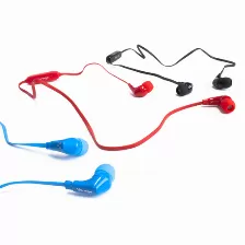 Audífonos Intrauditivos Vorago Epb-103-bl, Inalámbricos Bluetooth, Micrófono Y Control, Almohadillas Intercambiables, Color Azul