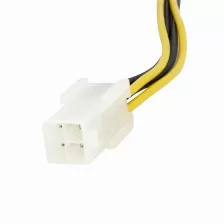 Cable De Alimentación Startech.com Conector 1 4-pin Atx12v, 0.152 M, Color Colores Variados, Blanco