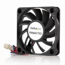 Ventilador Startech.com Fan6x1tx3 Tamaño 6 Cm, 4000 Rpm Max, Color Negro