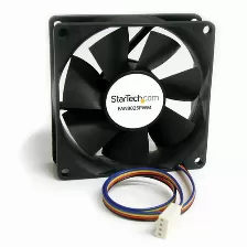 Ventilador Startech.com Fan8025pwm Tamaño 8 Cm, Material Plástico, Color Negro