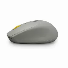Mouse Getttech Gac-24407g óptico, 2 Botones, 1600 Dpi, Interfaz Rf Inalámbrico, Color Gris, Amarillo