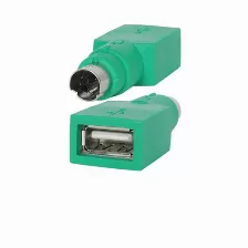  Conector Startech.com Replacement Usb To Ps2 Mouse Adapter Macho A Hembra, Color Verde