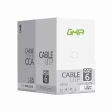 Cable De Red Ghia Gcb-052, 305 M, Cat6, U/utp (utp)