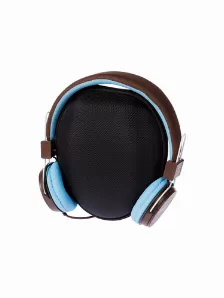 Audifonos Grixx Retro Microfono Cafã‰/azul