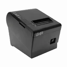 Impresora De Recibo Ghia Gtp582 Térmica Directa, Tipo Impresora De Tpv, Velocidad 120 Mm/seg, Alámbrico, Usb Si, Color Negro