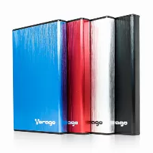 Gabinete Enclosure Vorago 201, 2.5 Pulgadas, Sata- Usb 3.0, Rojo, Aluminio