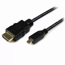  Cable Hdmi Startech.com Cable Adaptador De 1.8m Hdmi A Micro Hdmi De Alta Velocidad Con Ethernet - Macho A Macho, 1.8 M, Hdmi Tipo A (estándar), Hd...