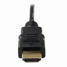 Cable Hdmi Startech.com Cable Adaptador De 1.8m Hdmi A Micro Hdmi De Alta Velocidad Con Ethernet - Macho A Macho, 1.8 M, Hdmi Tipo A (estándar), Hdmi Tipo D (micro), 3d, Canal De Retorno De Audio (arc), Negro